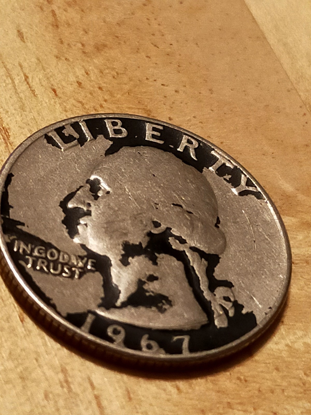 1967-Washington Quarter • Circulated Free Shipping