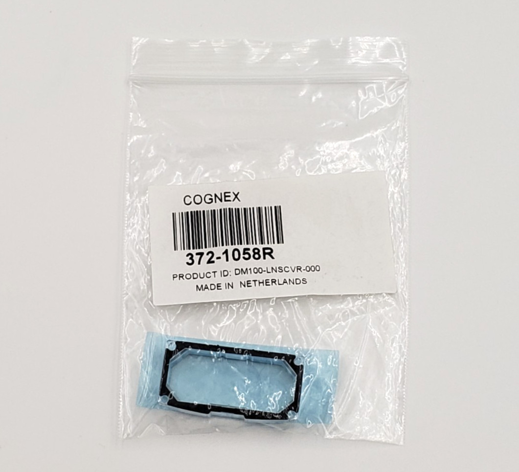 New Cognex DM100-LNSCVR-000 Dataman 100 Series Lens Cover Clear P/N 372-1058R