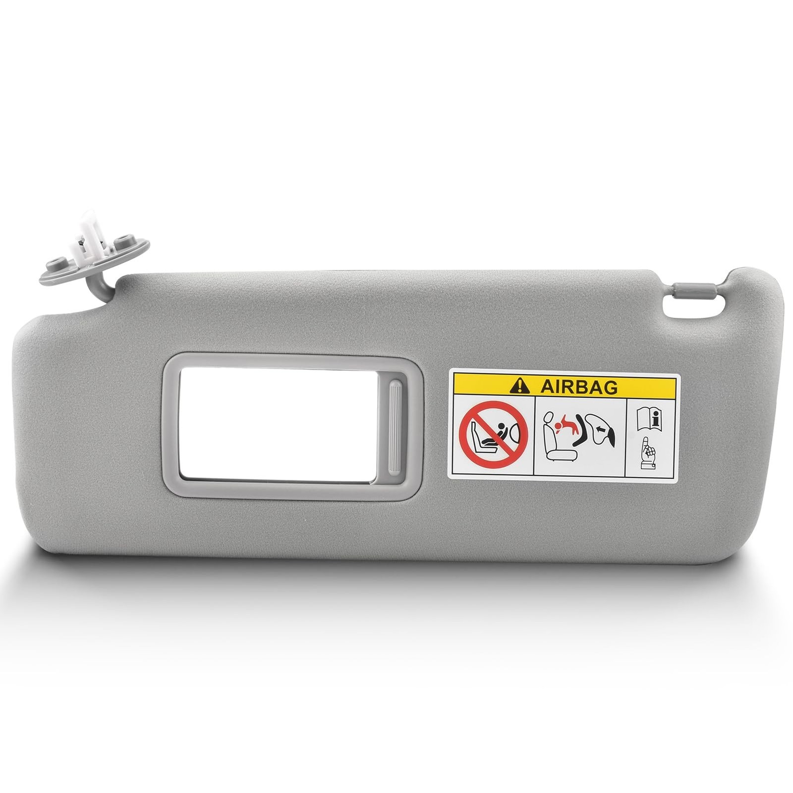 Sun Visor Gray Driver Side Compatible with 2009-2023 Toyota Land Cruiser Prad...