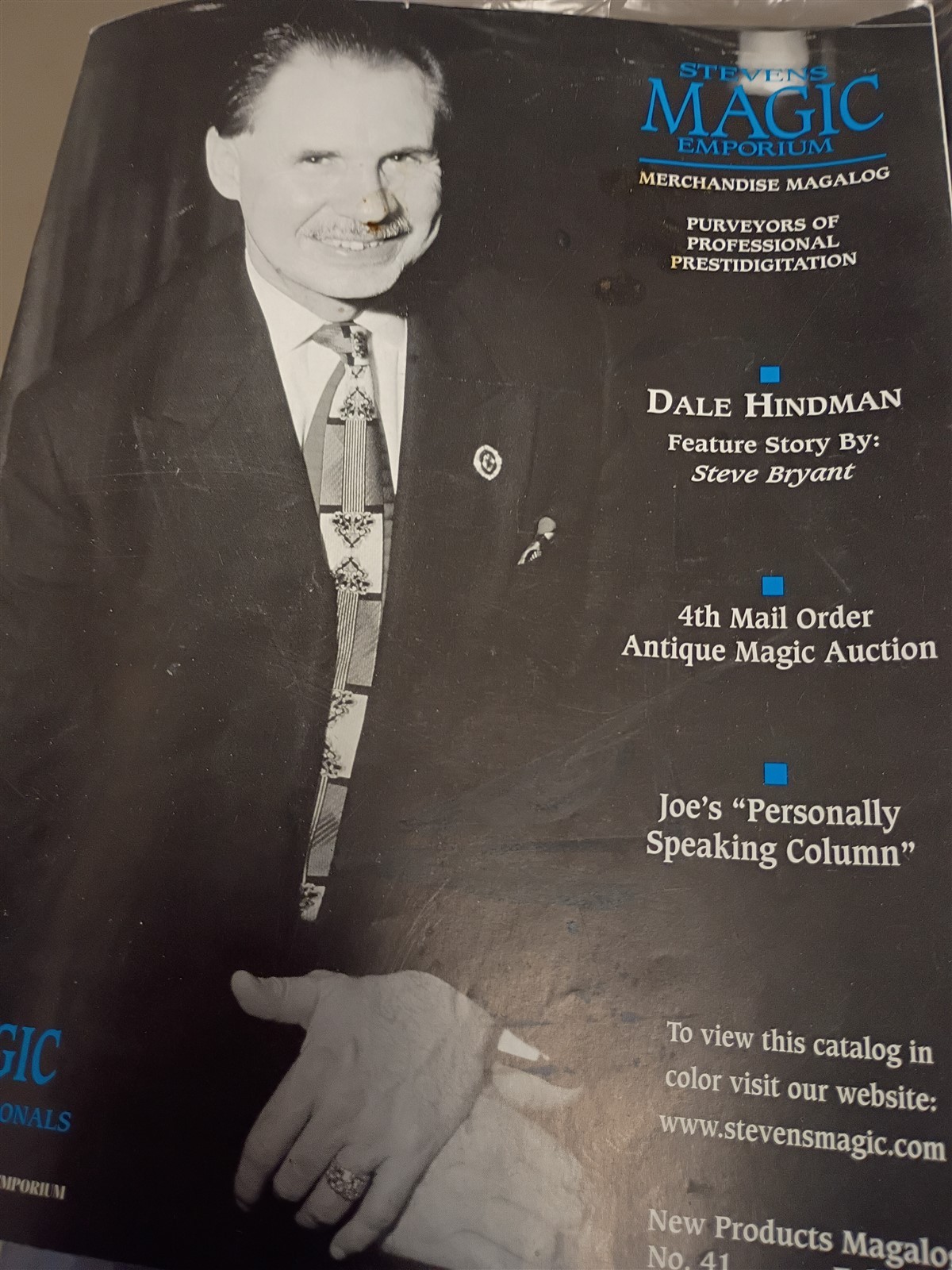 Stevens Magic Emporium Merchandise Magalog 2000 Feature Dale Hindman 2000