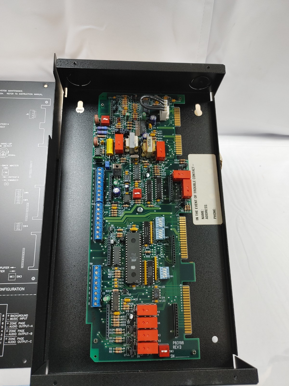 Wheelock MZC-144 Programmable Modular Zone Control System