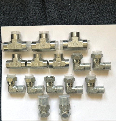 Hose Connectors (TOTAL  15) Fittings Airless Paint Spray Gun Various Sizes