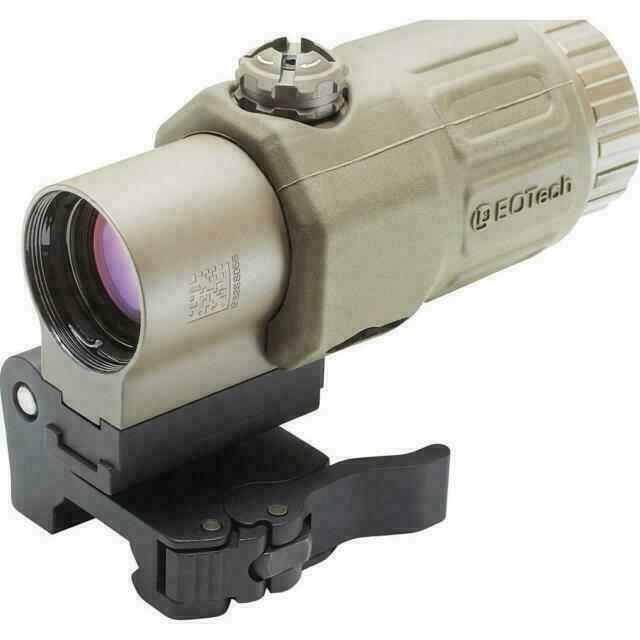 EOTech G33.STS TAN 3 Power magnifier with (STS) switch to side mount New!