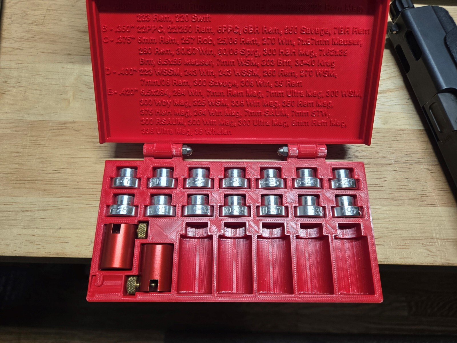 Hornady Bullet Comparator and Headspace Gauge Storage Box