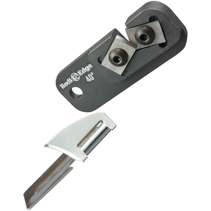 Redi Edge Black Dog Tag Sharpener with P38
