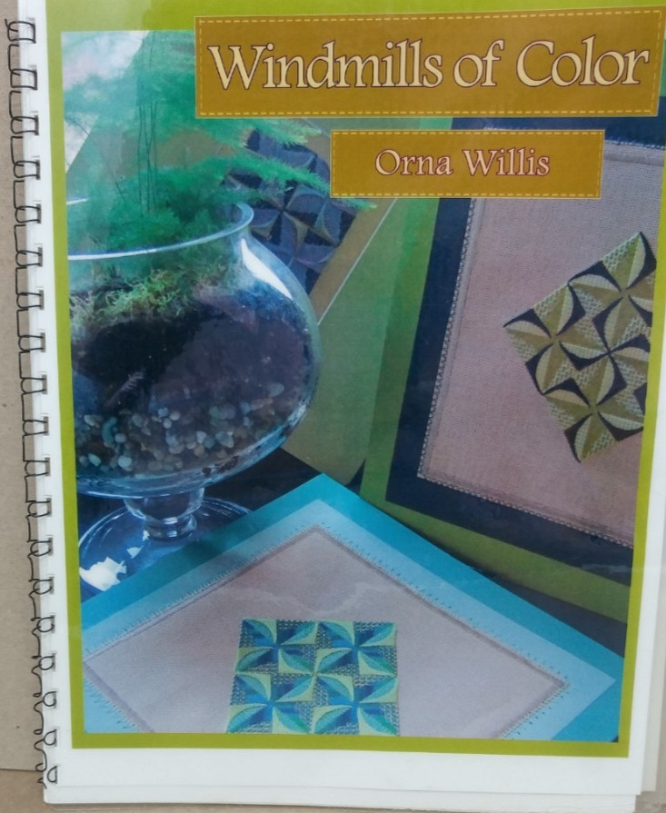 Orna Willis Windmills of Color chart instructions counted thread modern geometry