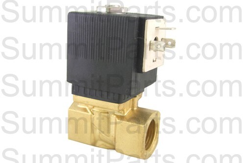 VALVE, 1/2" BRASS 240/60 220/50 EPDM, F8322803, F381703, F8322803P