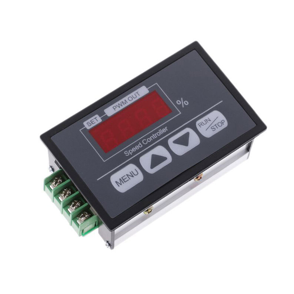 30A PWM DC Motor Speed Controller Slow Start Slow Stop Digital Controller 6-60V