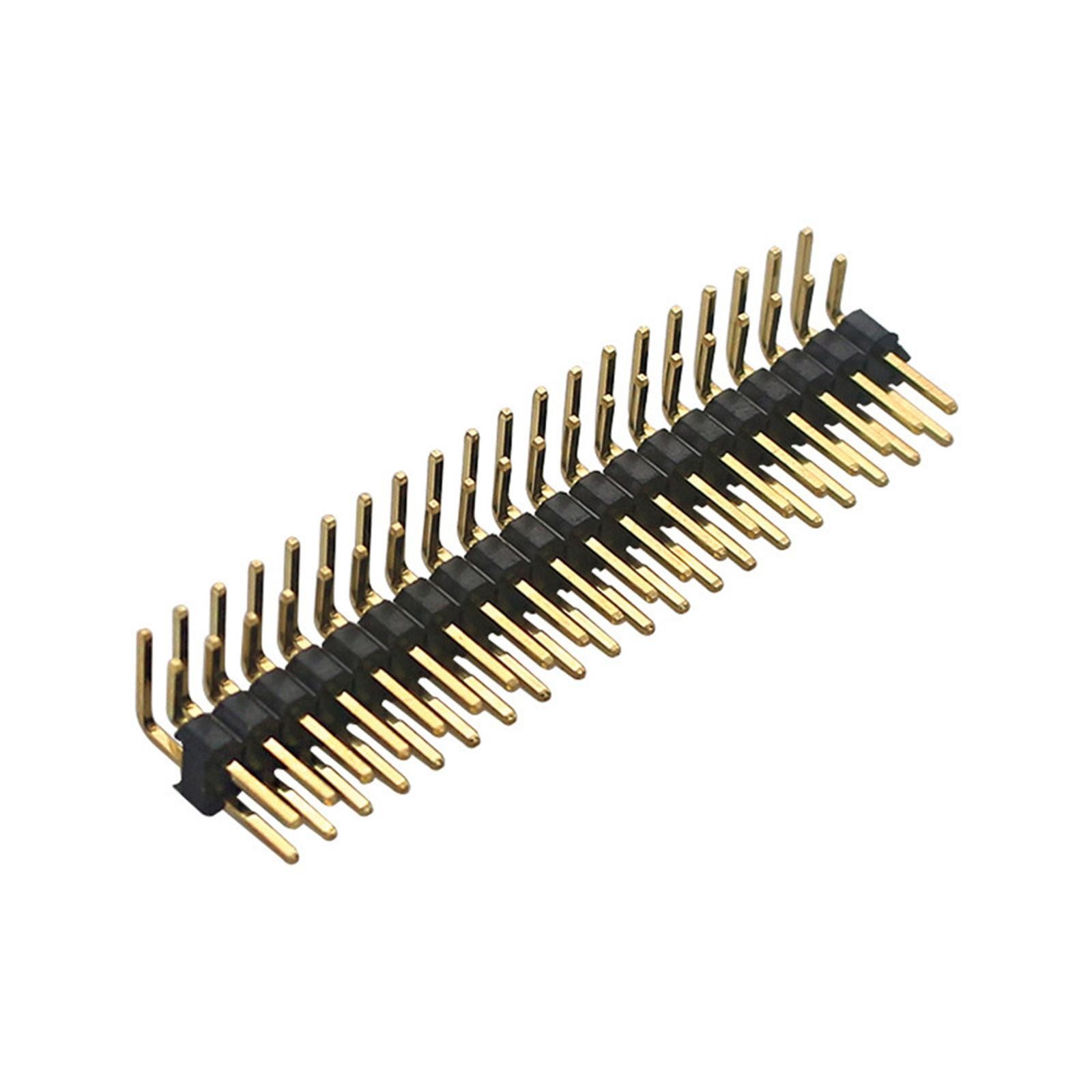 4x 2x20 PIN Socket Dual Male Header Pin Connector for Raspberry Pi Zero/Zero W
