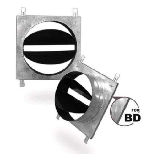 NECK ADAPTER FOR DUCT SQUARE CELILING AIR DIFFUSER Model: NA-BD-Y 150x150