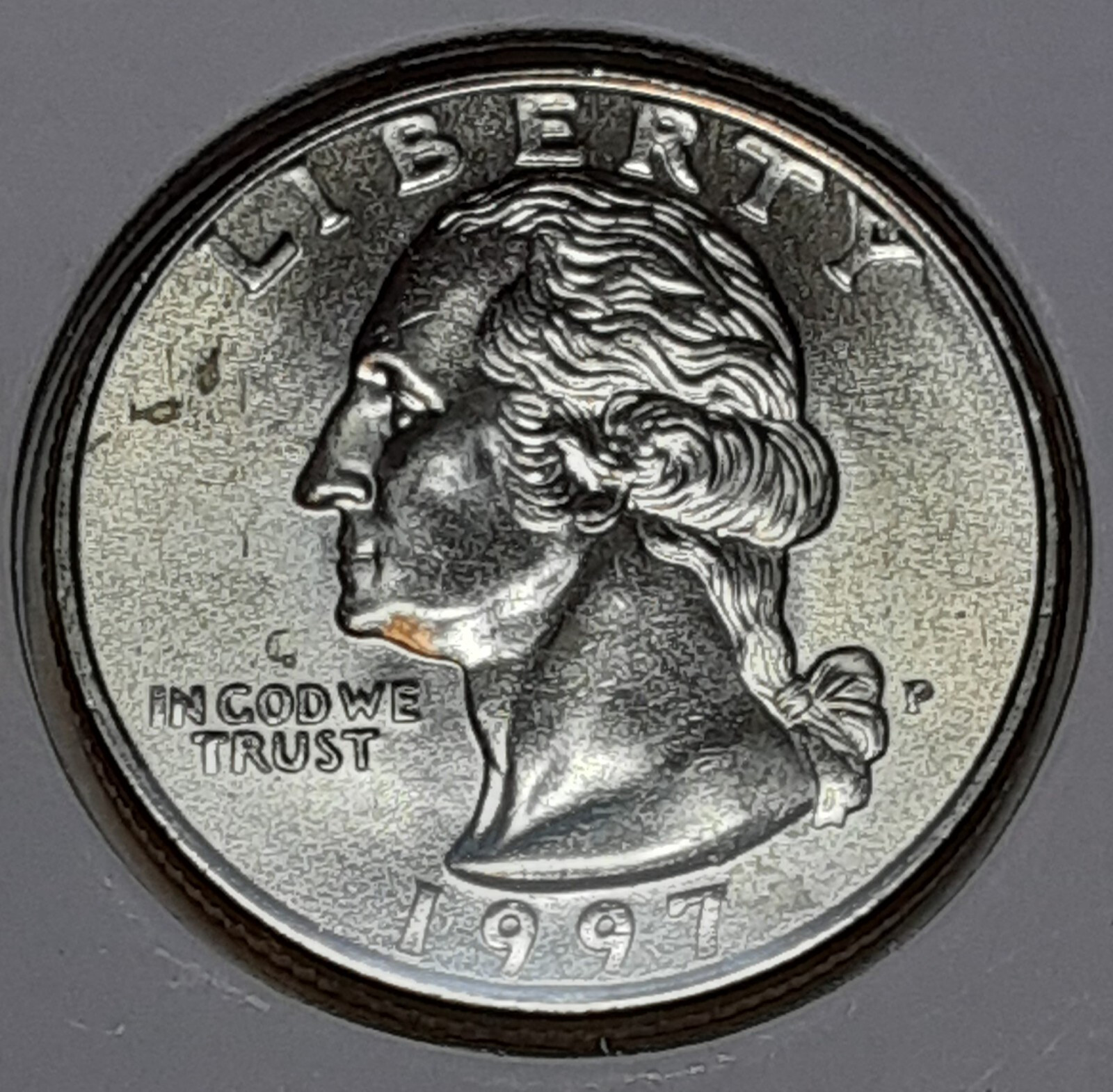 1997 Washington P Quarter - BU - Uncirculated