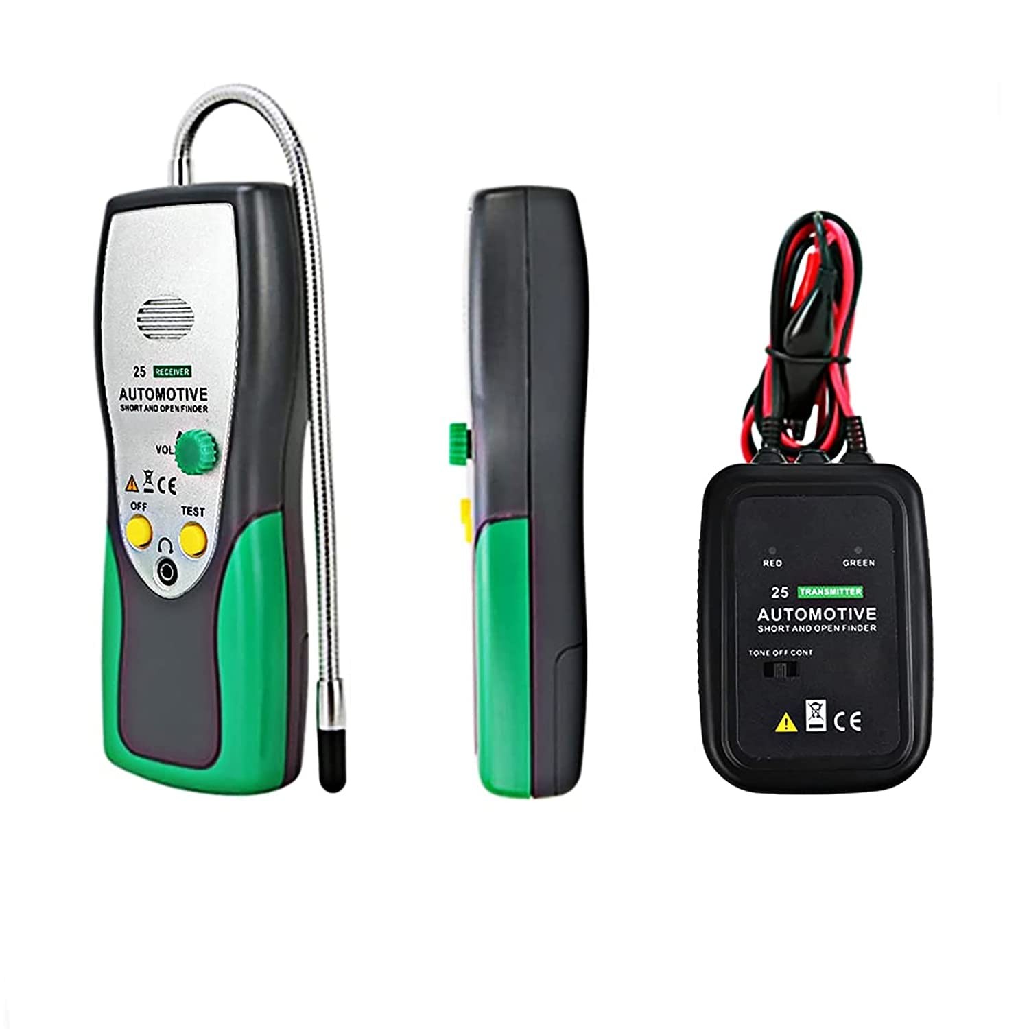 Automotive Short and Open Finder Circuit Tester, Green