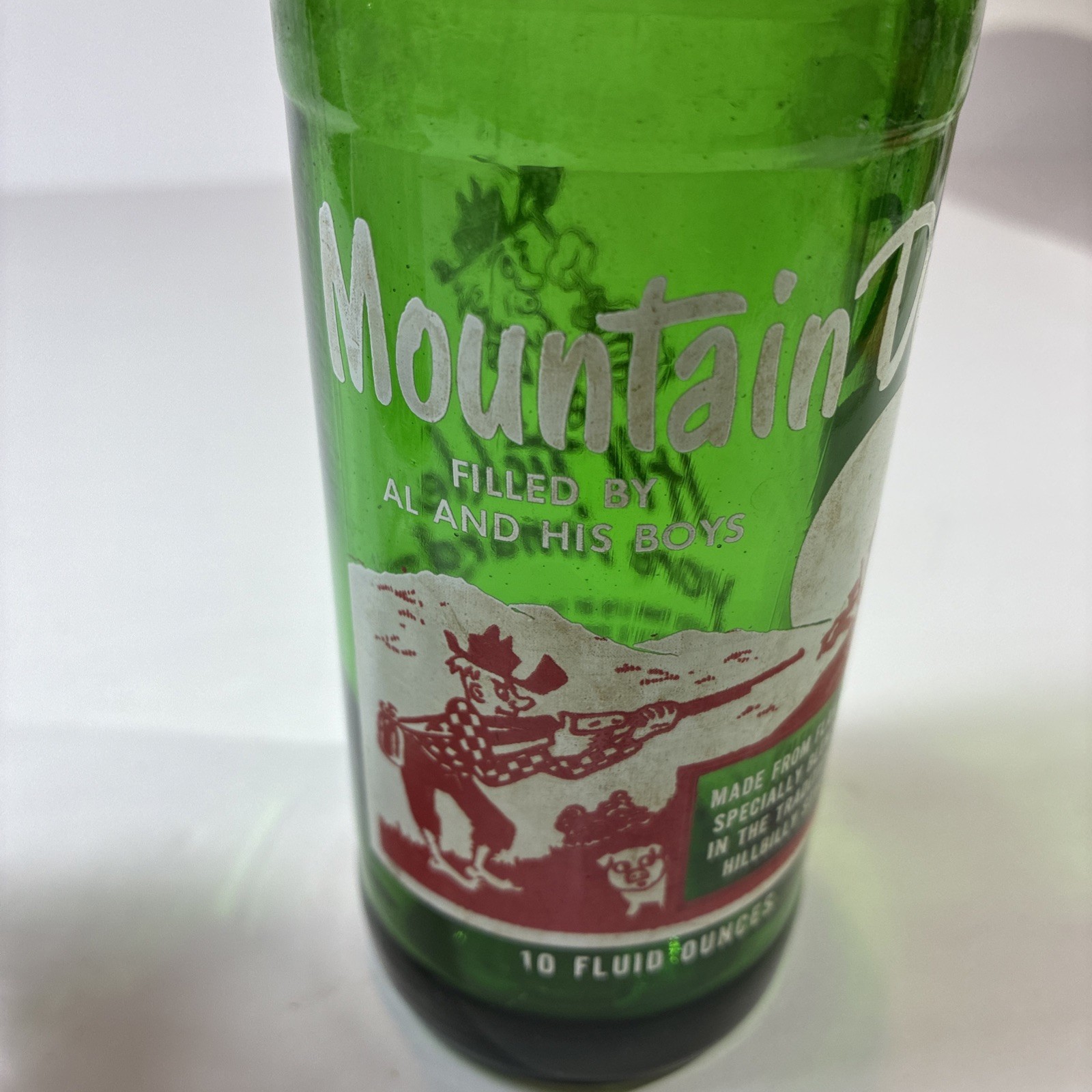 Vintage Mountain Dew And Choc-Cola Bottle