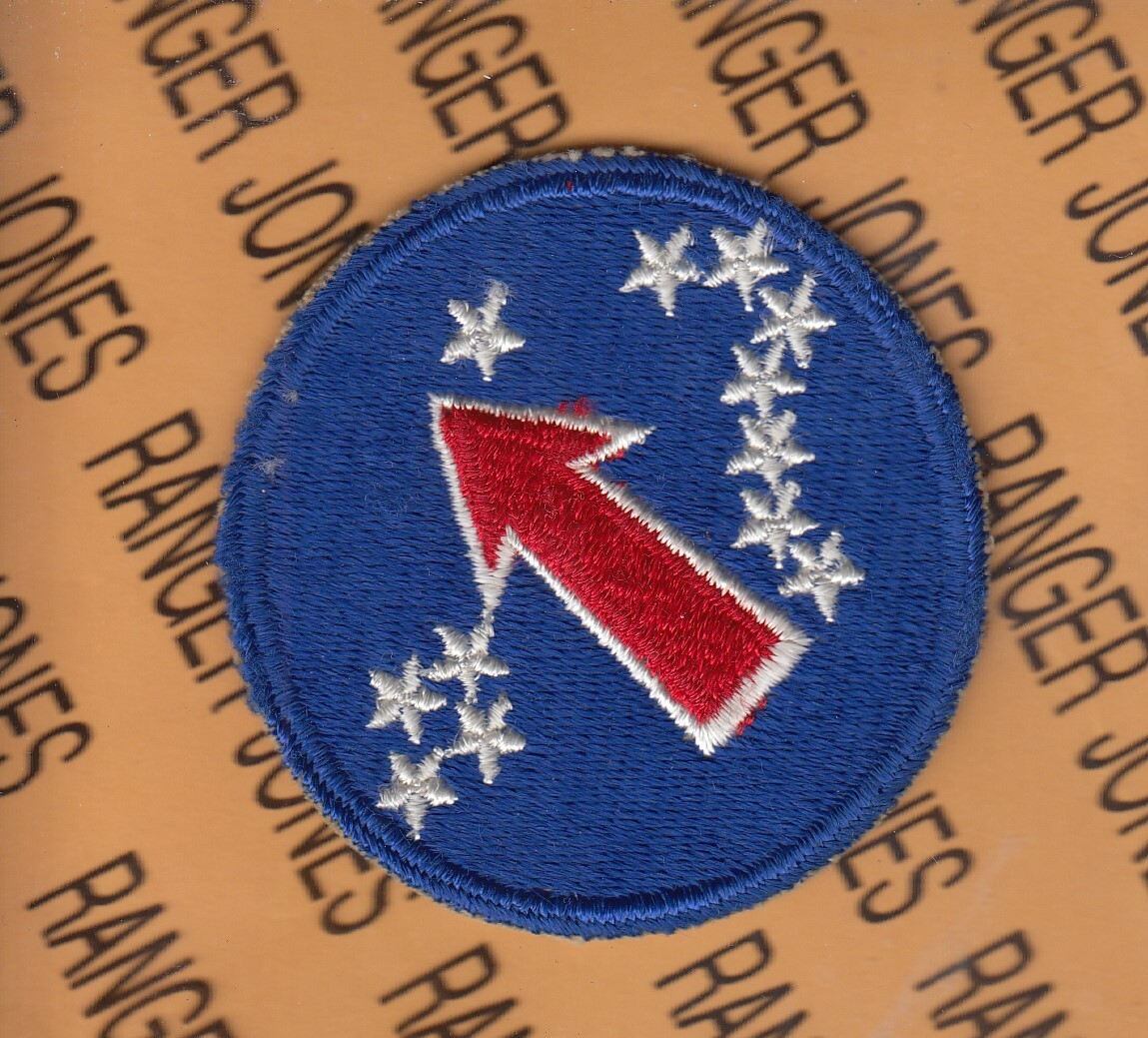 WWII US Army Pacific Command PACOM dress uniform cotton 2.75" patch c/e A NOS