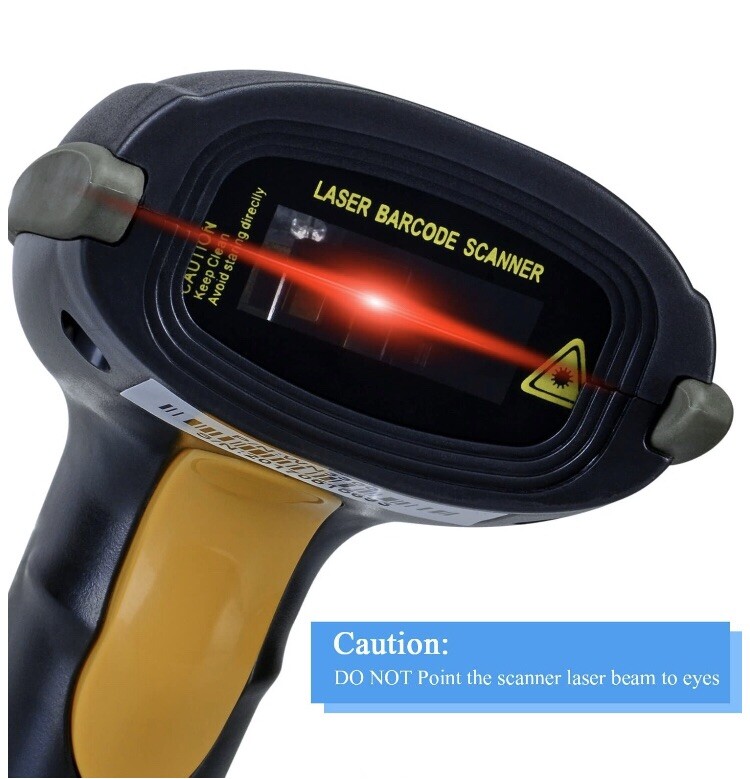 WoneNice WN3300 USB Barcode Scanner Reader