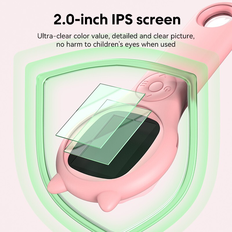 Pink Kids Optical Microscope Observe The Microscopic World Science for Children