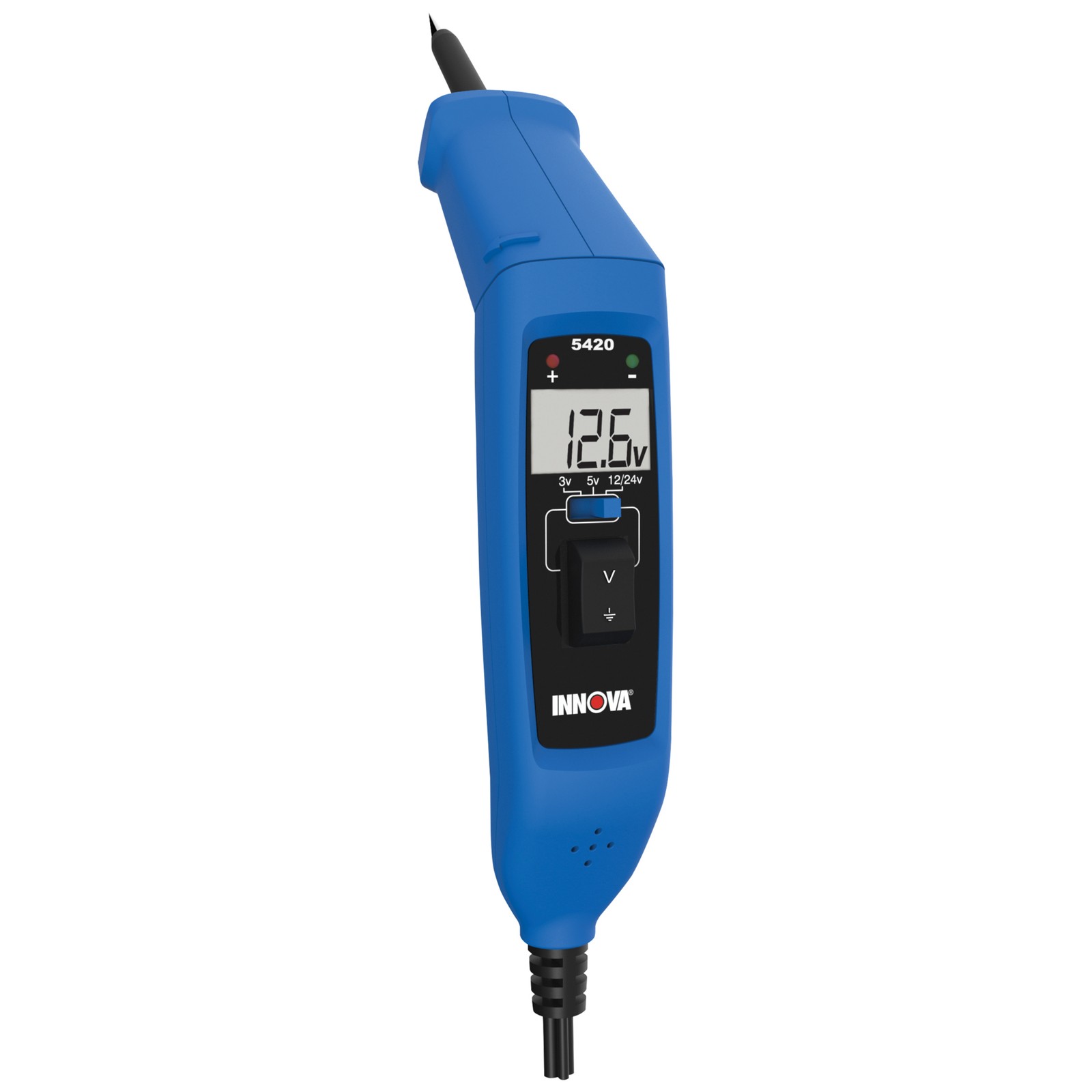 Innova 5420 PowerCheck Powered Circuit Tester: Supply Power and Ground, 6V-24V