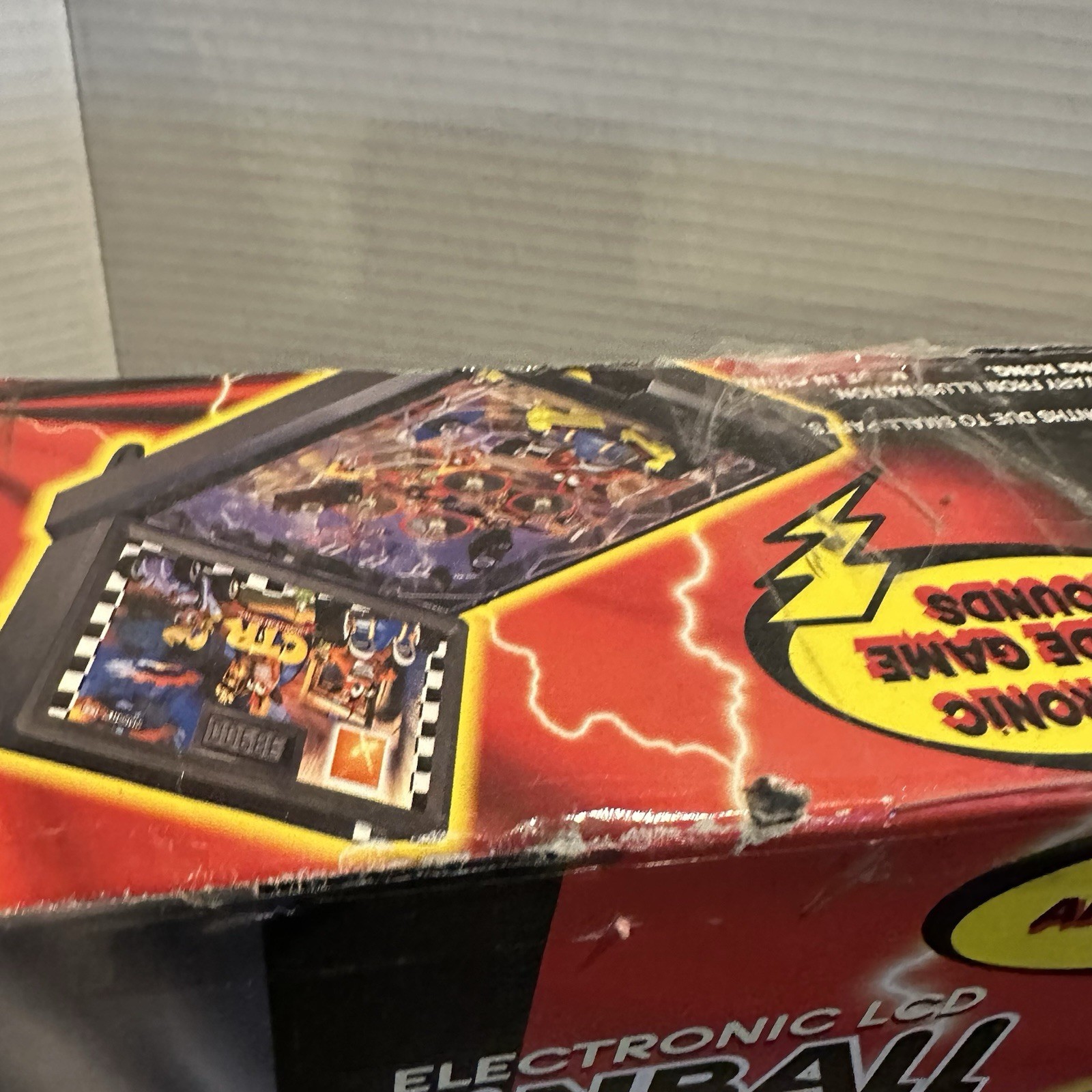 Vintage CTR Crash Bandicoot Team Racing Electronic Pinball Machine 1999
