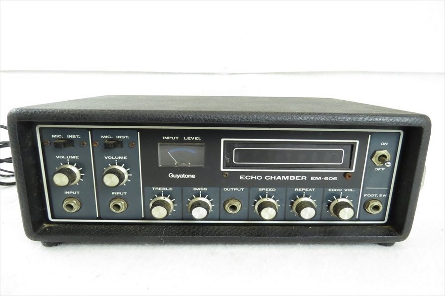 Guyatone EM-606 Echo Chamber Guitar Effects Used Vintage Analog Delay