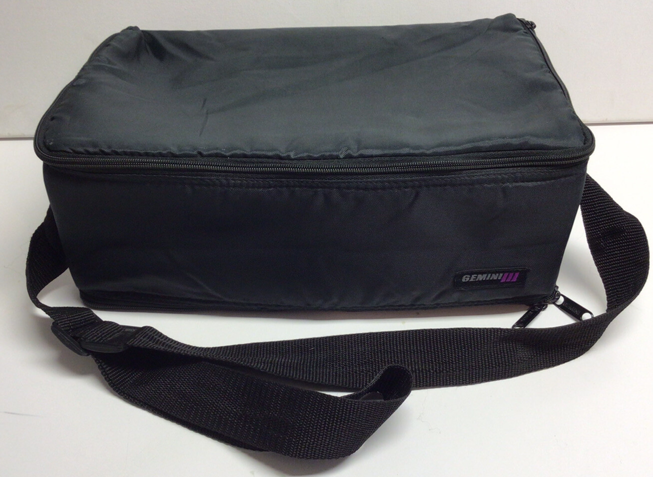 Gemini Double Sided Cassette Tape Carrying Case 60 Tapes Case Logic With Strap