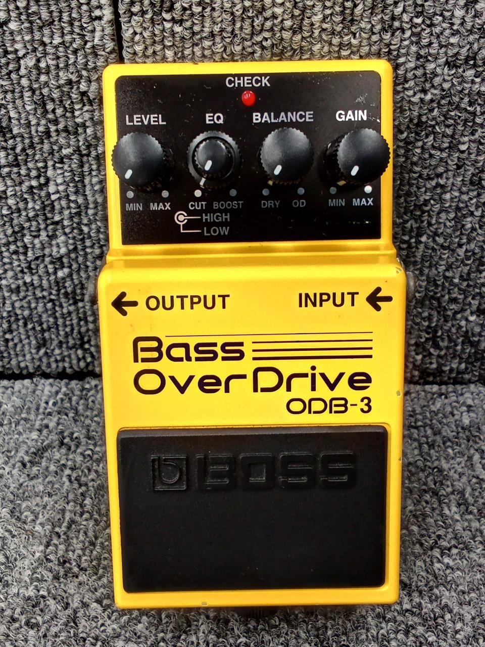 BOSS ODB-3 Bass OverDrive Guitar Pedal Effects Effector Used Rank C