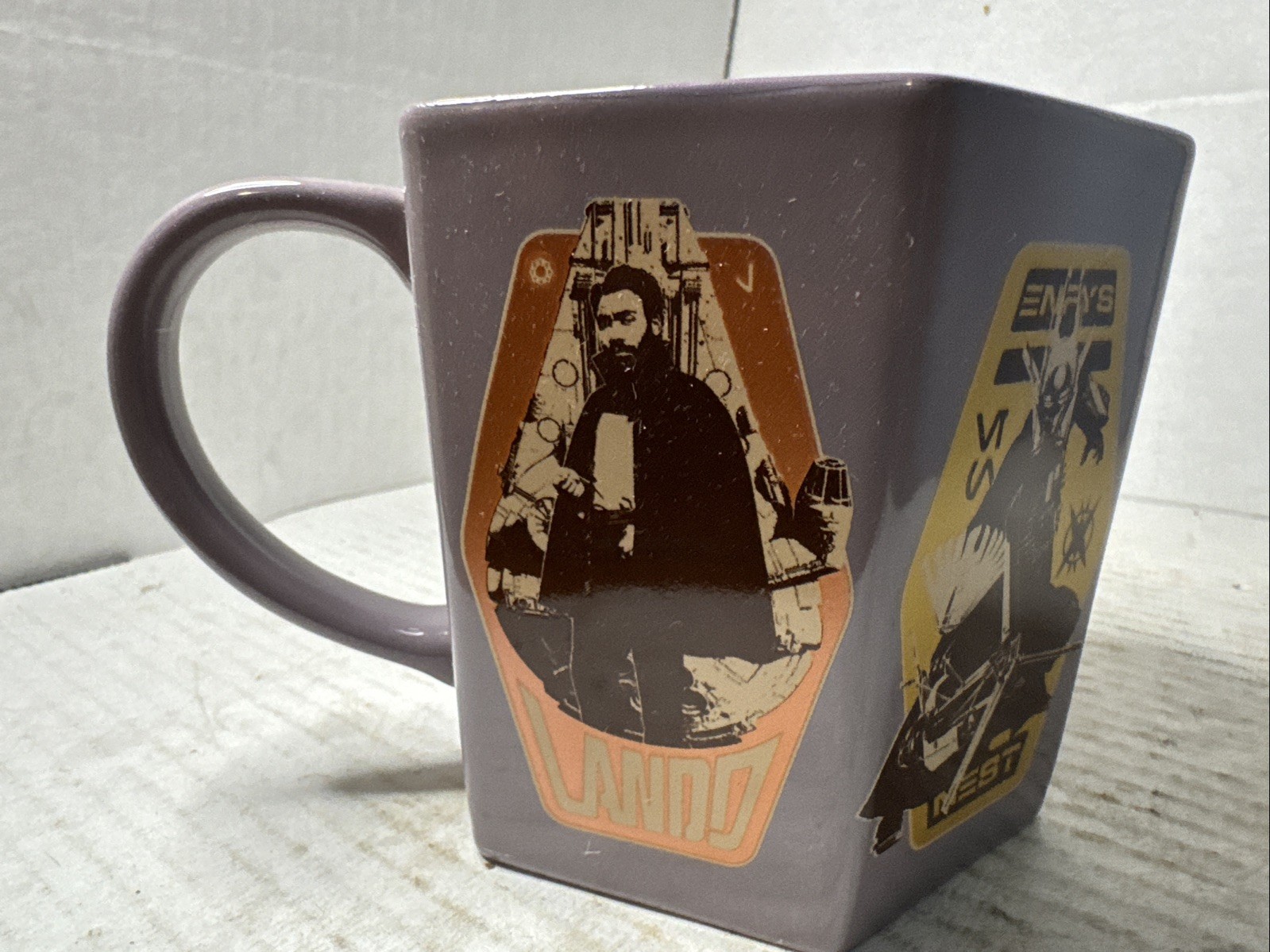New Disney Parks Star Wars Solo Hexagon Character Coffee Mug Lb