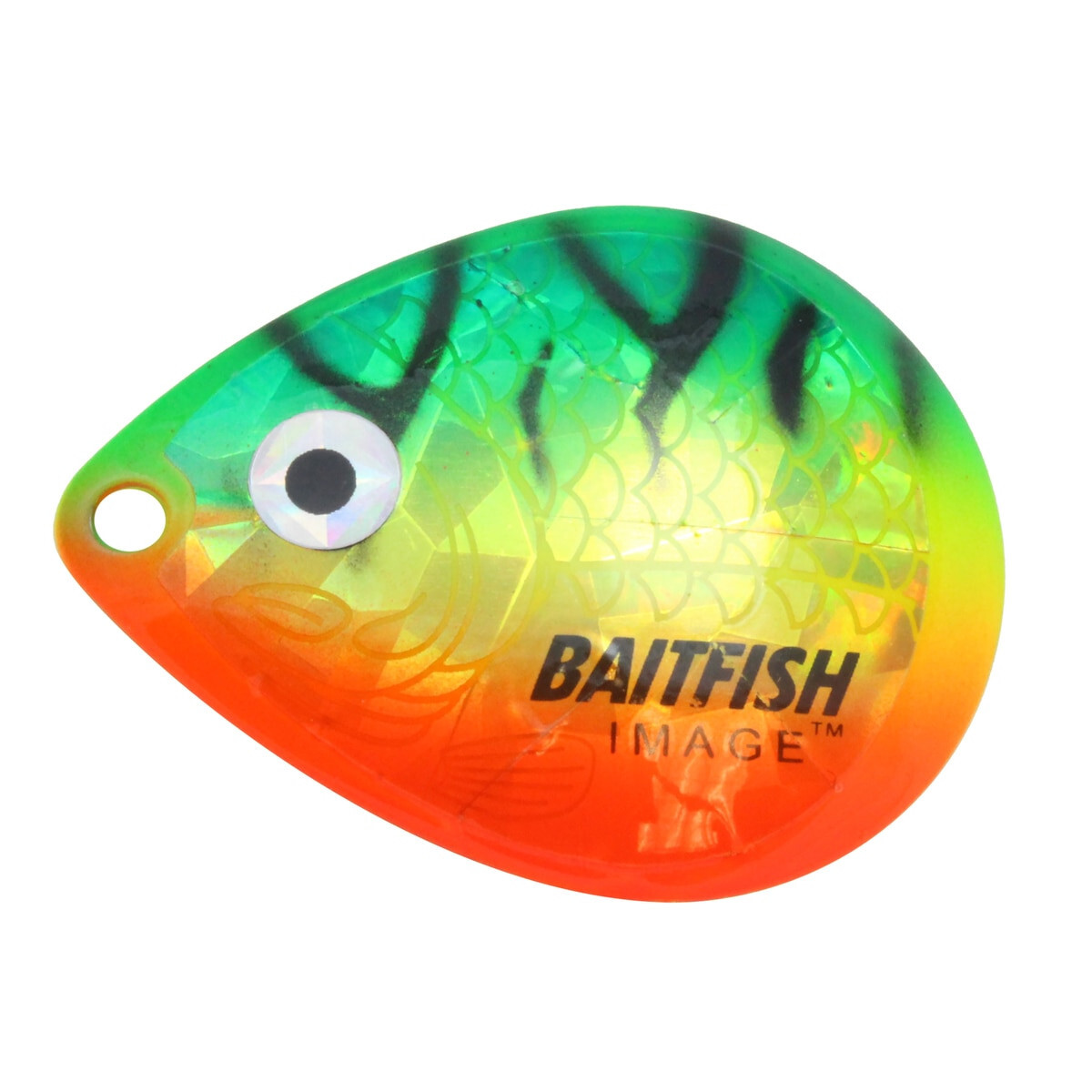 Northland Tackle Baitfish-Image Colorado Blade Size 4 - Firetiger - 3 per pack