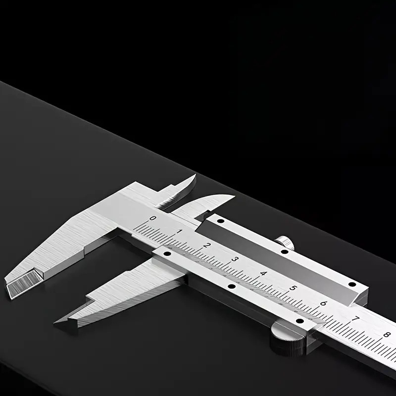 Mechanical Analog Vernier Caliper 6” Dual Scale