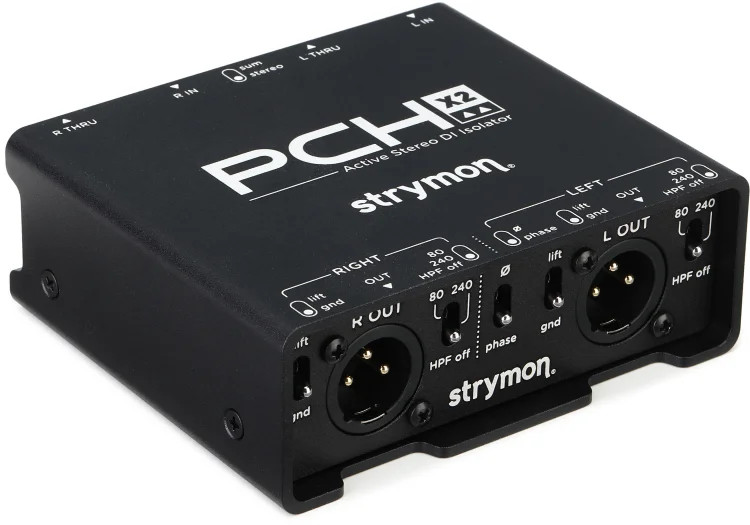 Strymon PCH-X2 Active Stereo DI Isolator
