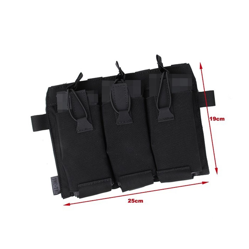 Tactical JPC2.0 AVS Vest Replacement Panel Flap M4 5.56 Triple Mag Bag