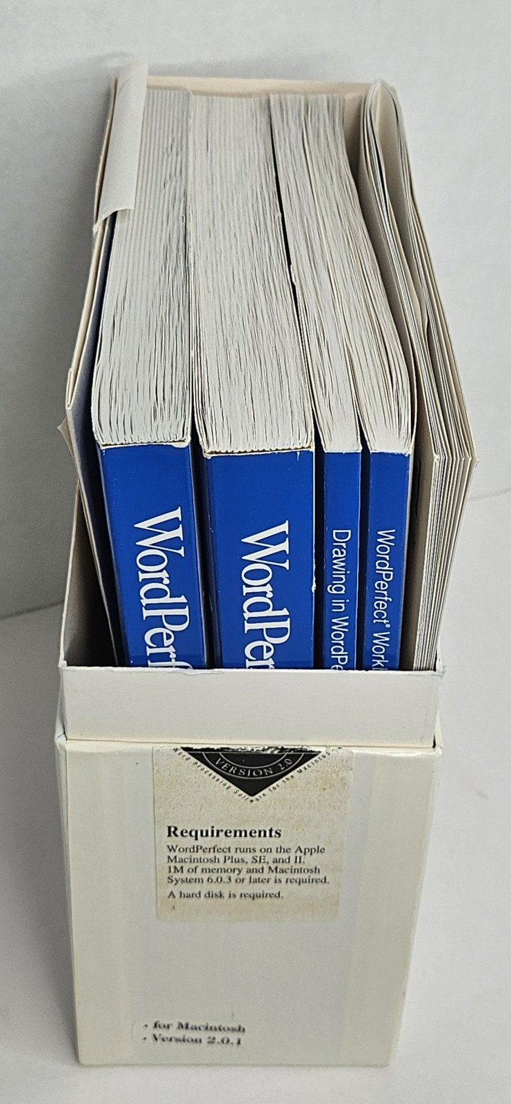 Vintage Microsoft Word Version 2.0 Upgrade Software Macintosh 6.0
