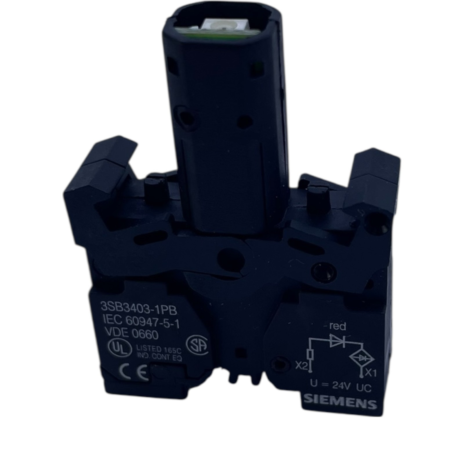 SIemens Leuchtmelder Rot 3SB3244-6AA20-0CC0 für die Industrie geeignet