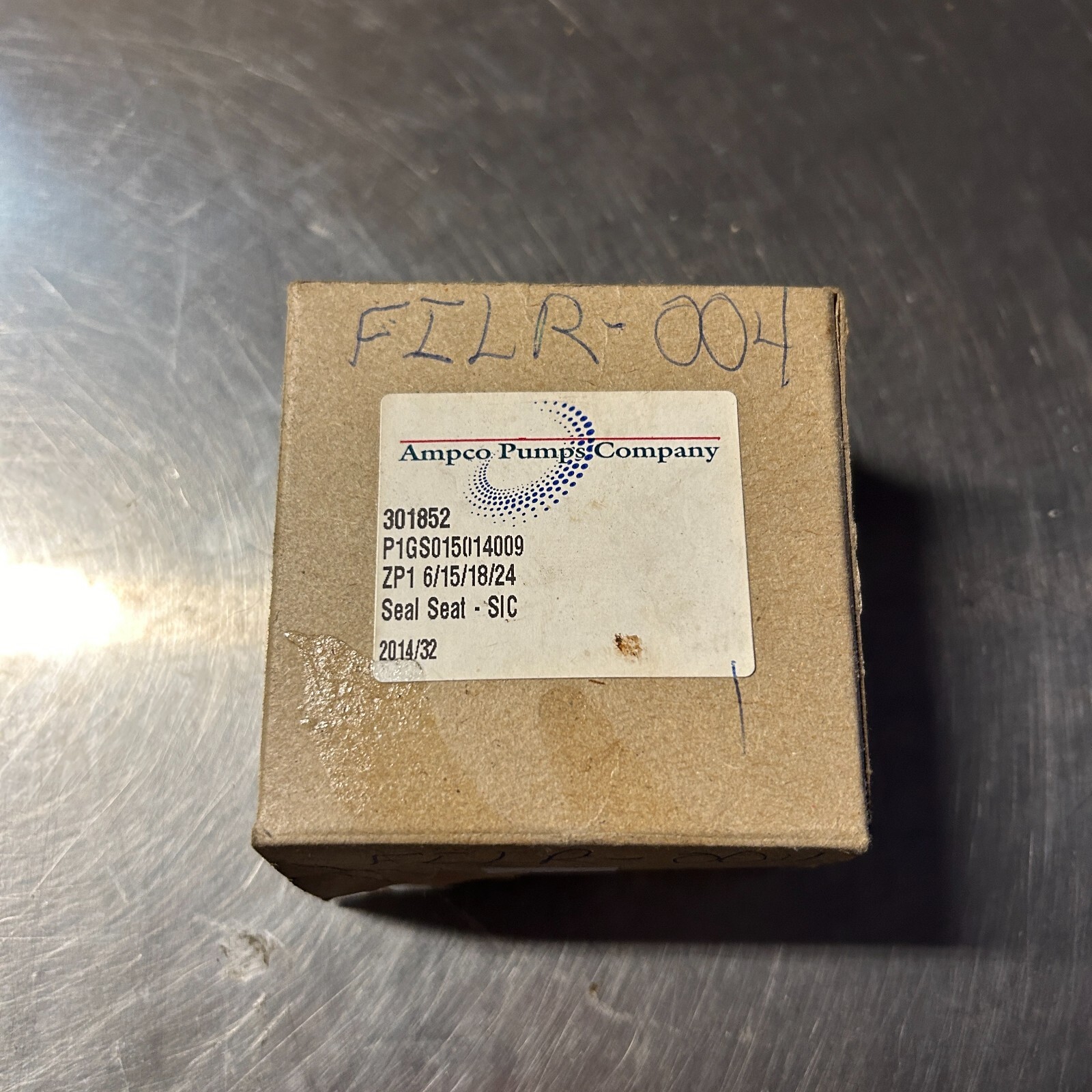 Ampco Pumps Company P1GS015014009 Inner Seal, ZP1 Series 301852 - Seal Seat SIC