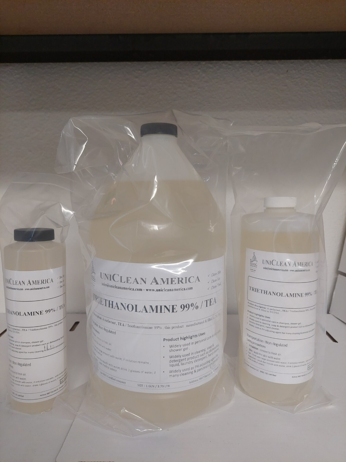 TRIETHANOLAMINE 99% - TEA