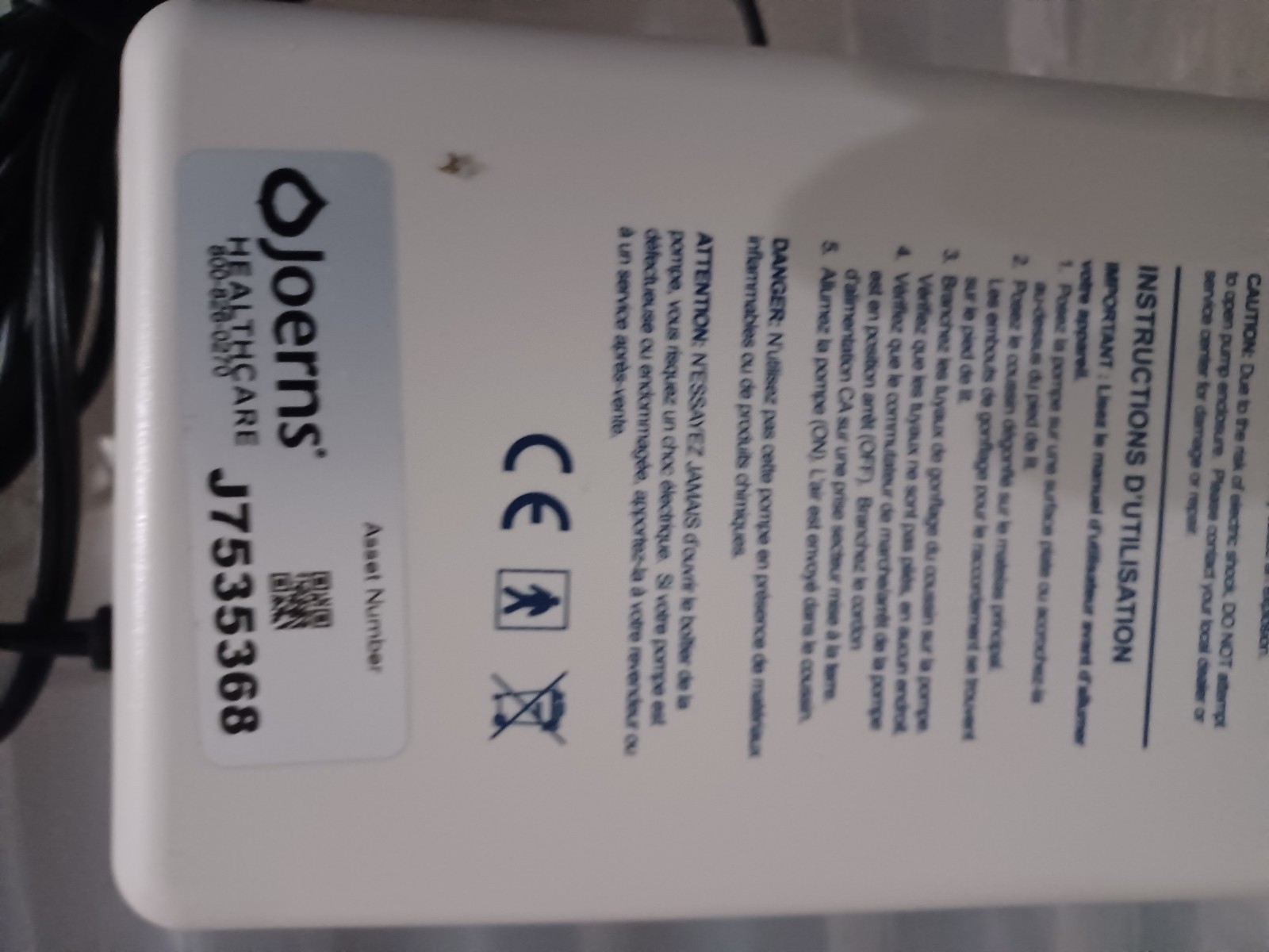 14001E Med Aire Variable Pressure Pump System
