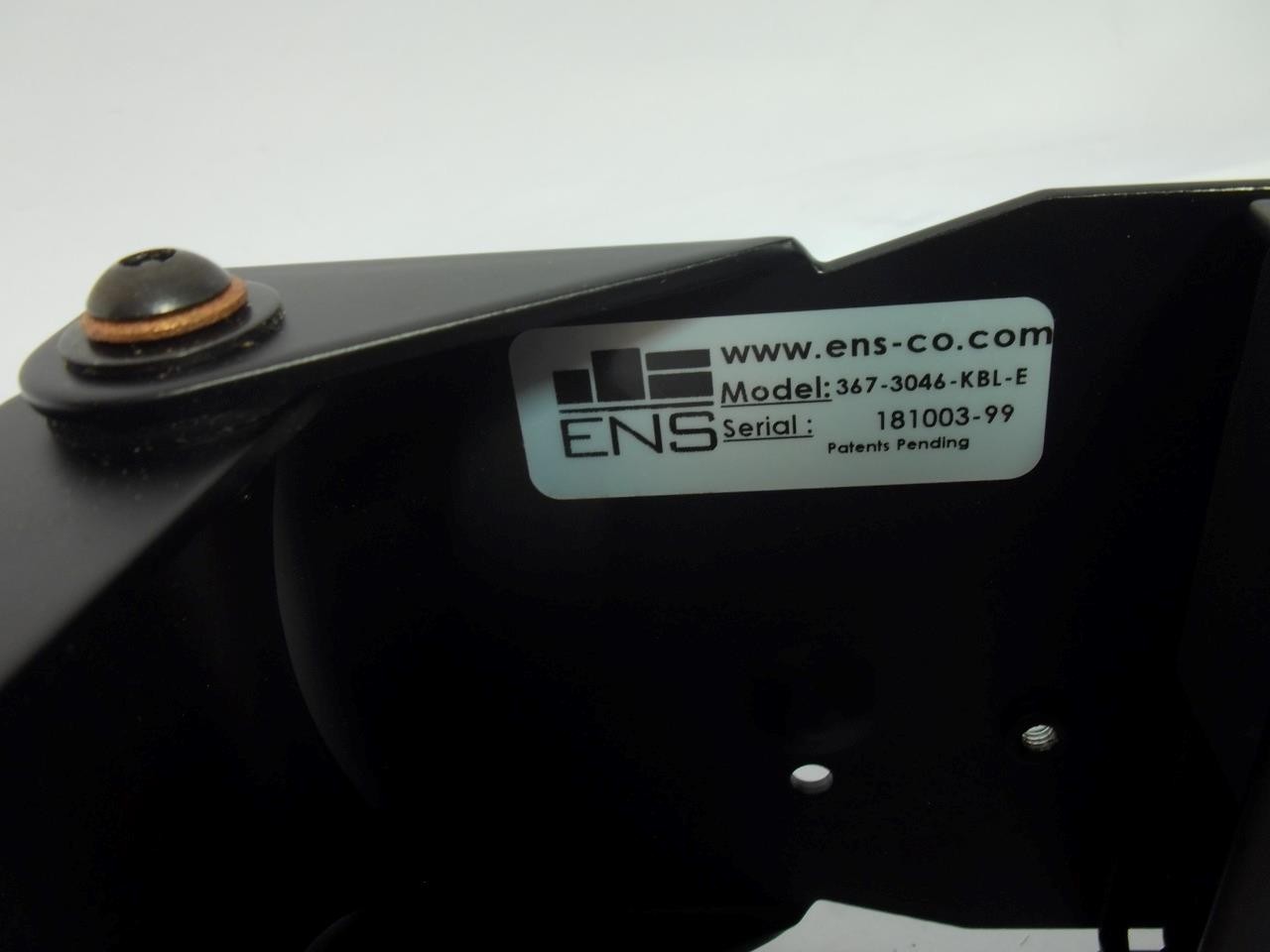 *New* ENS MX915 Credit Card Stand Locking Swivel Tilt w/ Key 367-3046-KBL-E