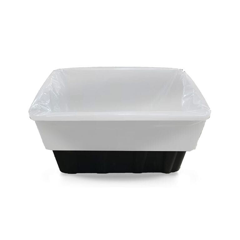 TerpLoc White Tote Liner THE ORIGINAL BY GROVE – 27 Gallon PACK OF 3