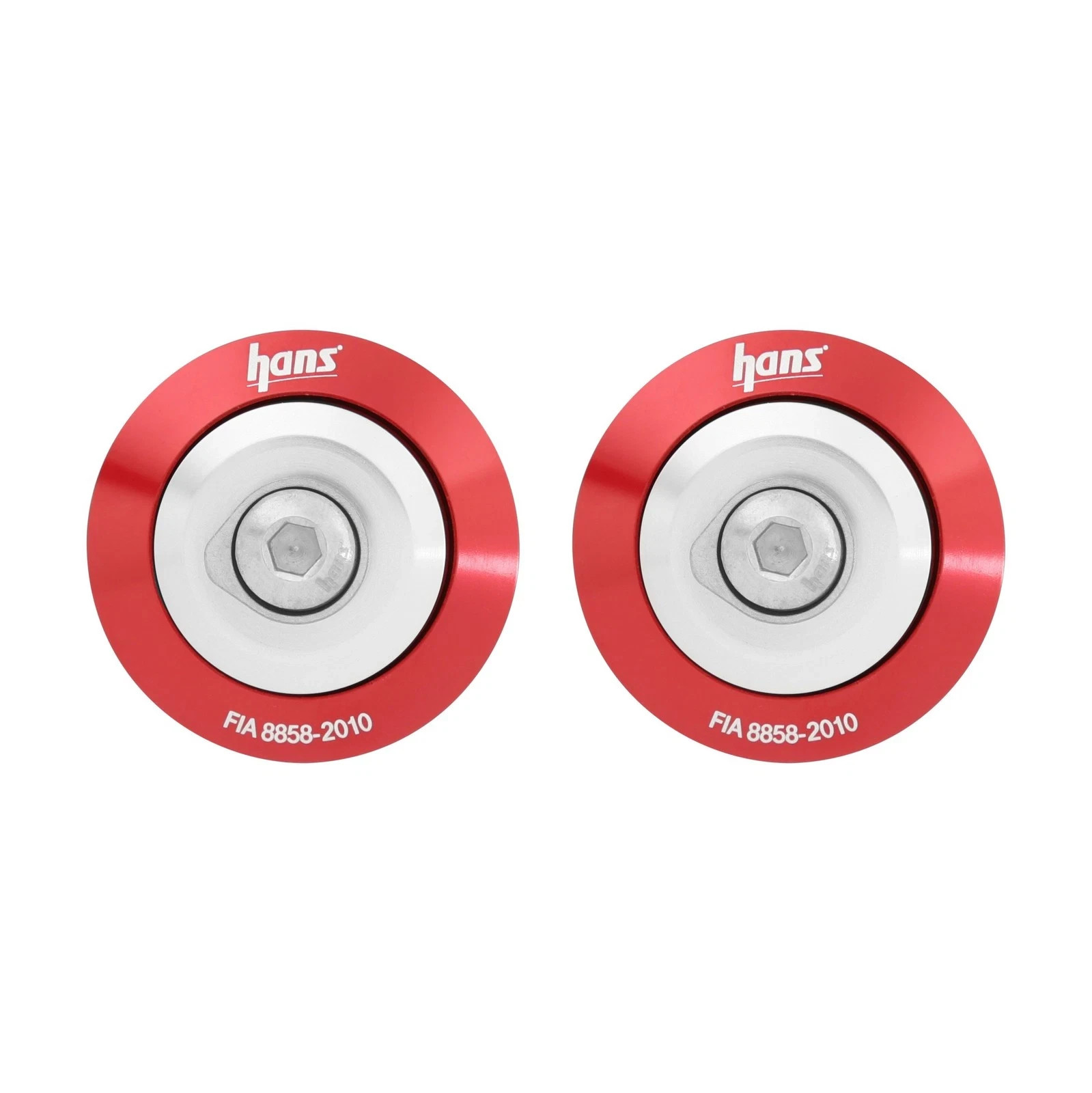 AK113111R Stilo AK113111R HANS Helmet Anchor Attachment - Red - Pair