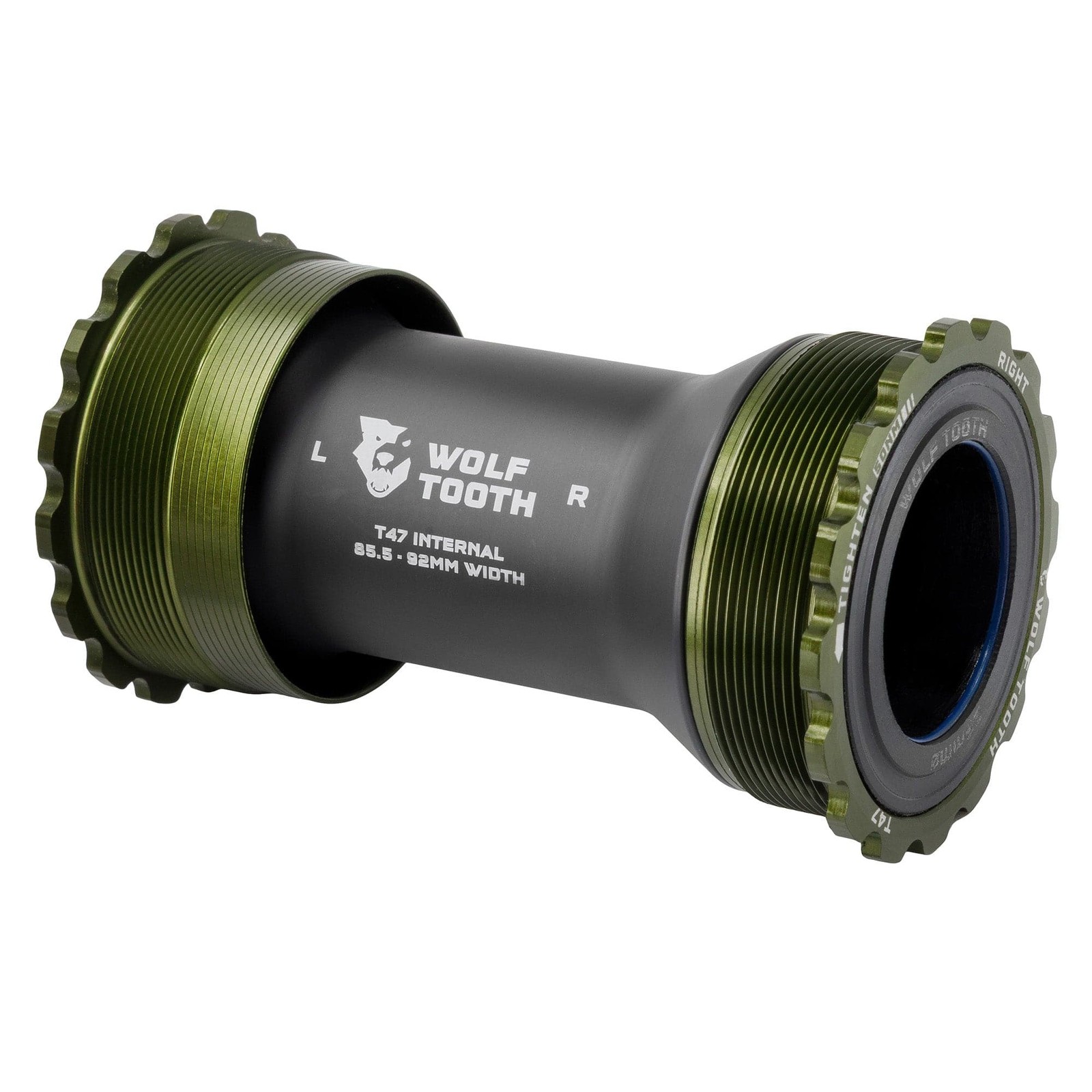Wolf Tooth T47 Internal Bottom Bracket 29mm Olive