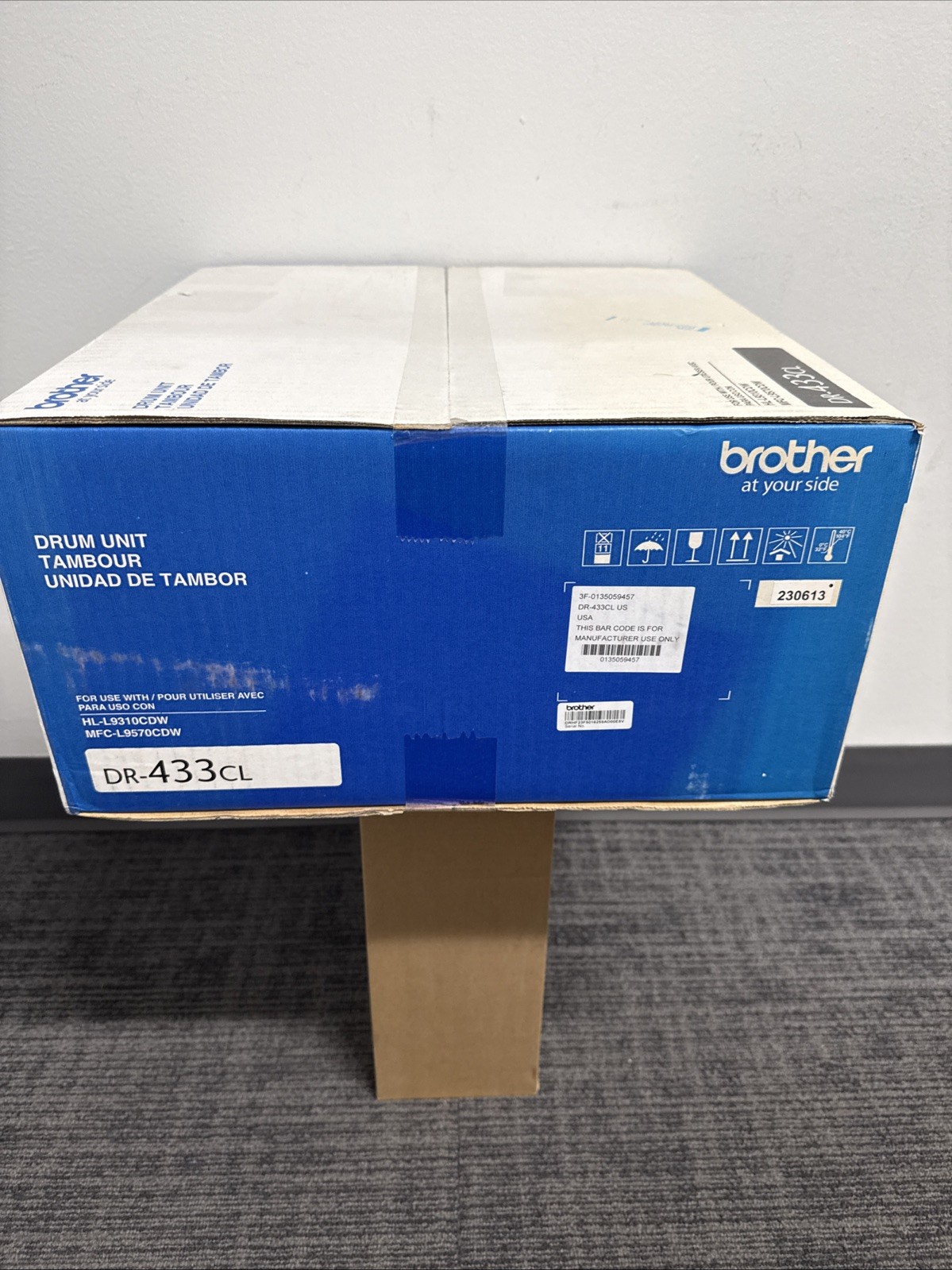 Brother DR433CL Imaging Drum - 50000 Pages