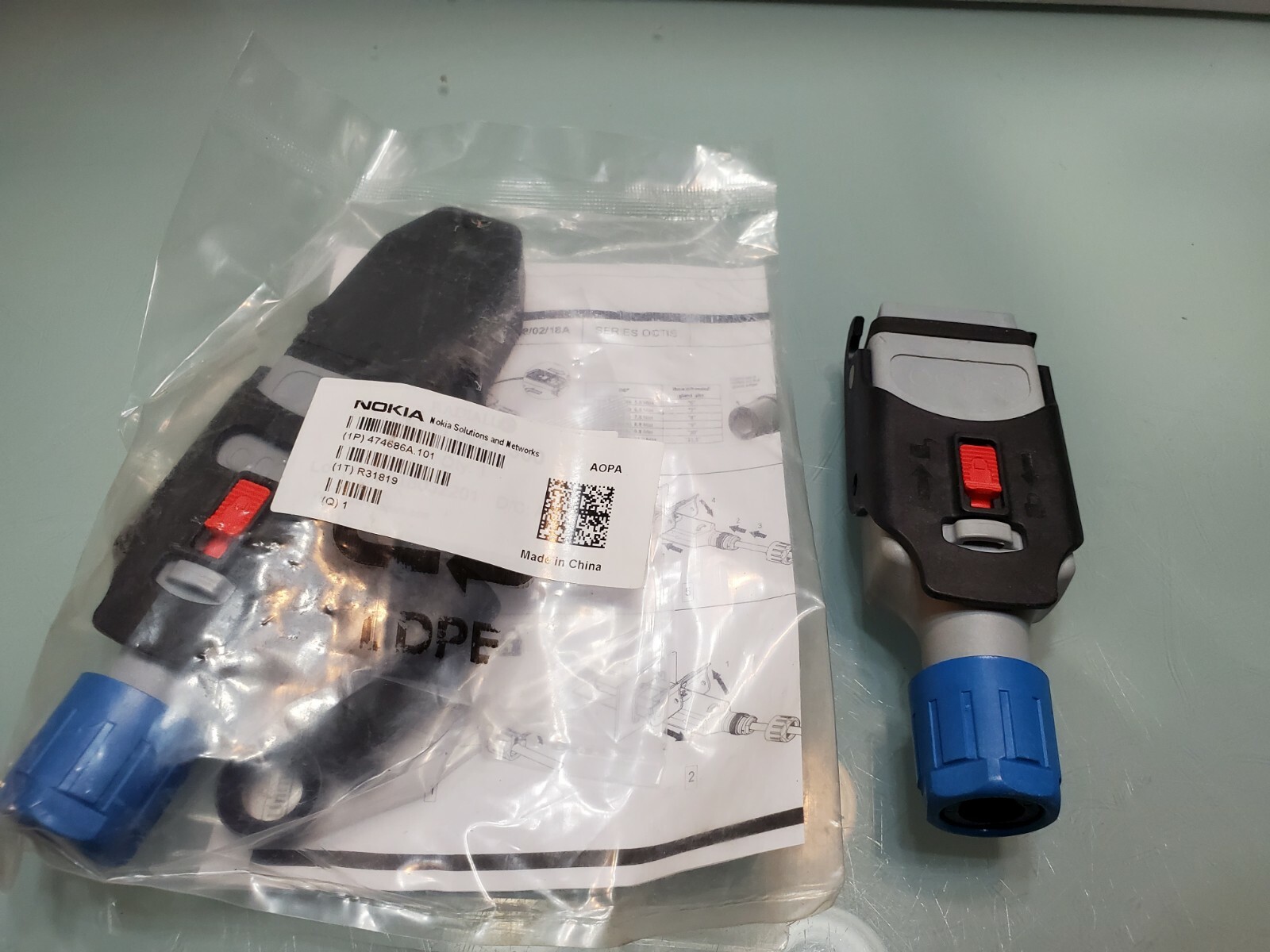 Nokia Fiber Port Guard 474686A.101 NSN Radiall Octis Wide Long OCTI.W21.X00