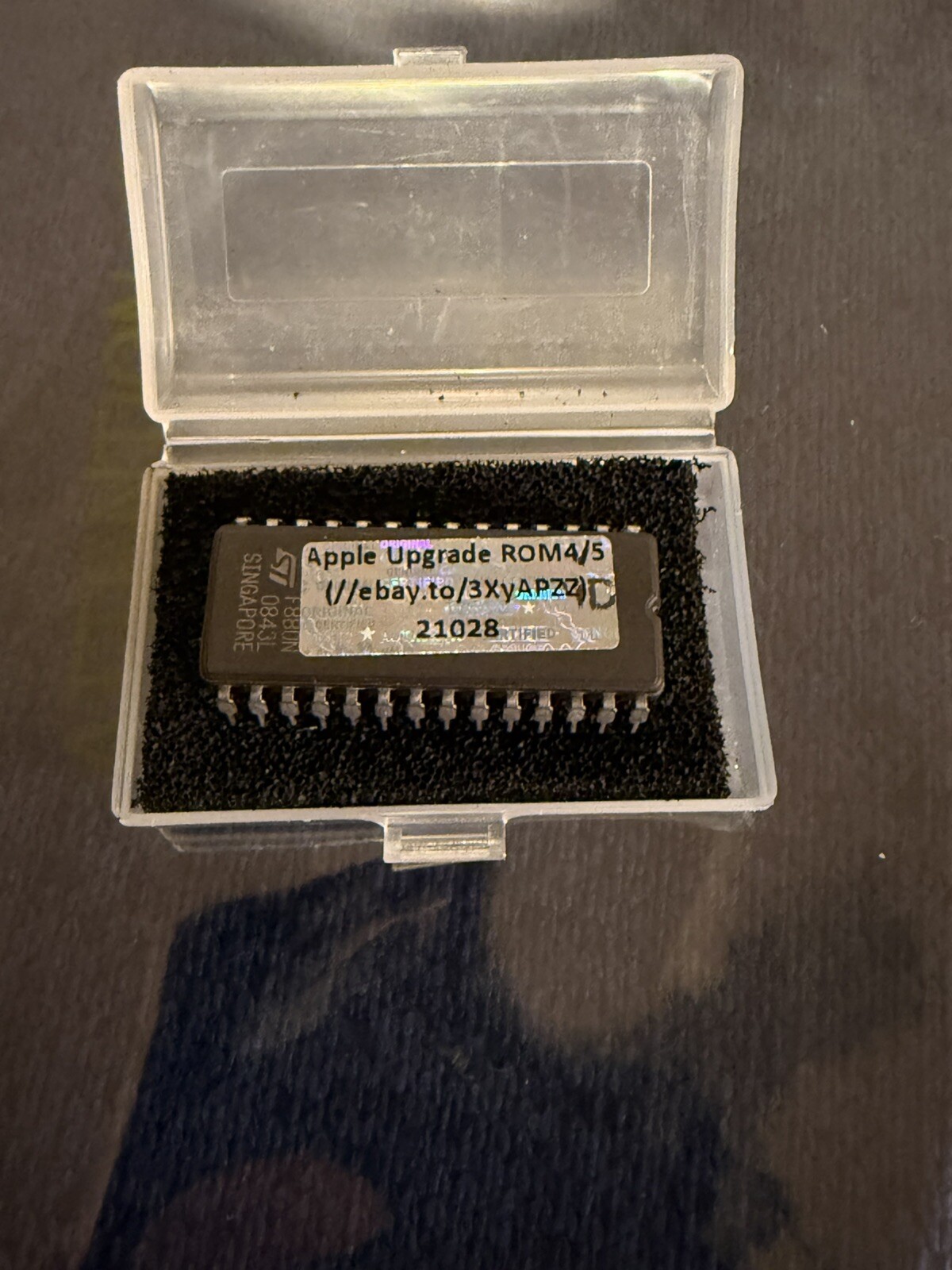 New Apple IIc/IIc Plus ROM4x or ROM5x Upgrade Kit (new EPROM) XDrive IIC Support