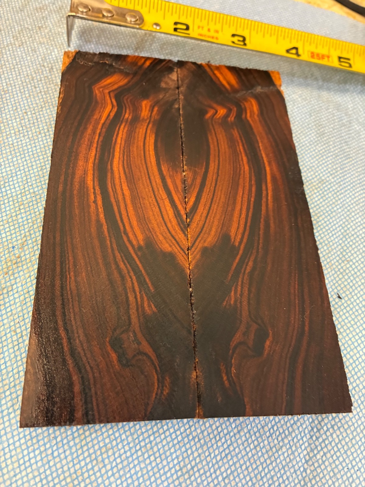 Desert Ironwood Knife Scales Handles Grips Blanks ~ 5.25”x 1.625” x .375" each.
