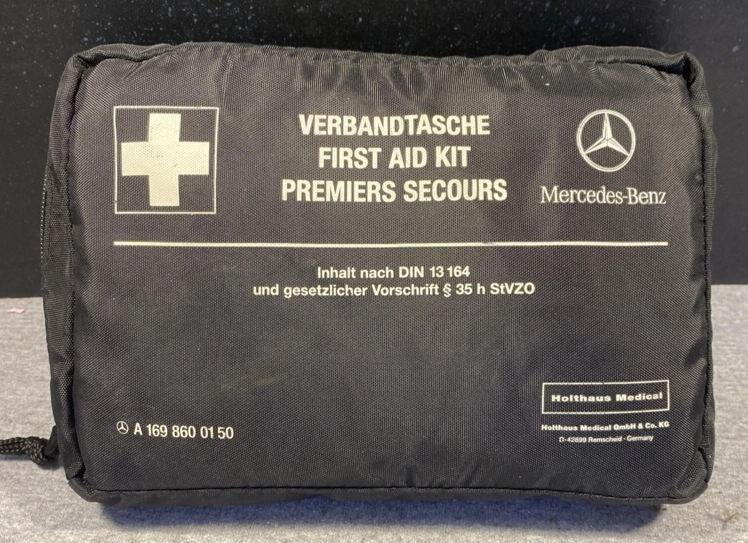 NEW OEM SEALED MERCEDES-BENZ First Aid Kit A1698600150 HoltHaus Medical