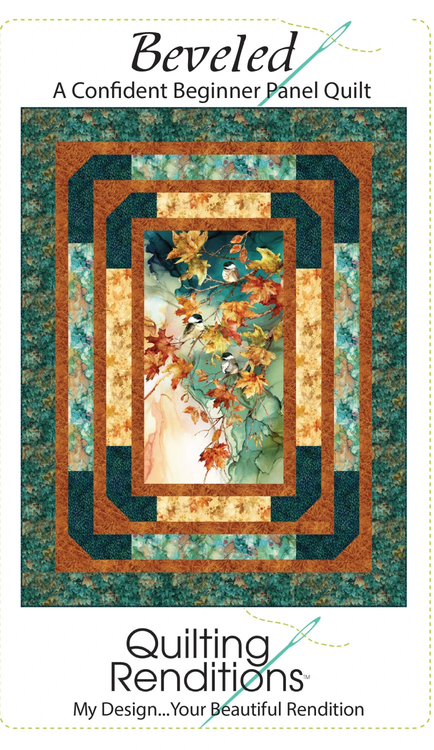Beveled Quilt Pattern by Quilting Renditions-Panel Quilt Pattern