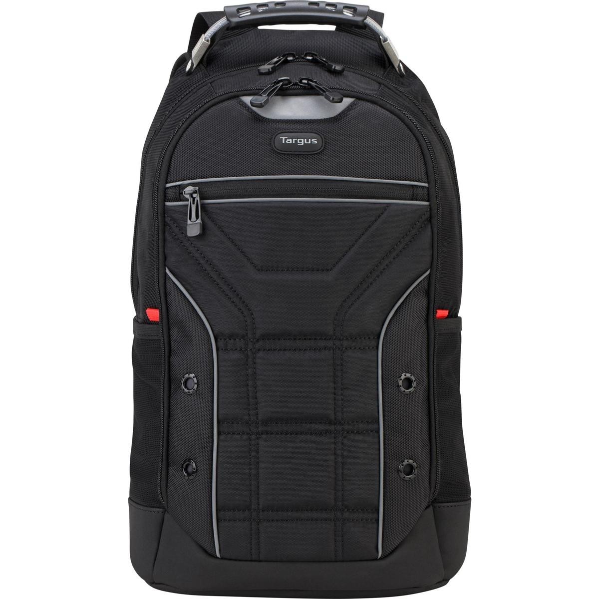 Targus Drifter Sport 14" Laptop Backpack - Black/Grey - Rugged & Water Resistant