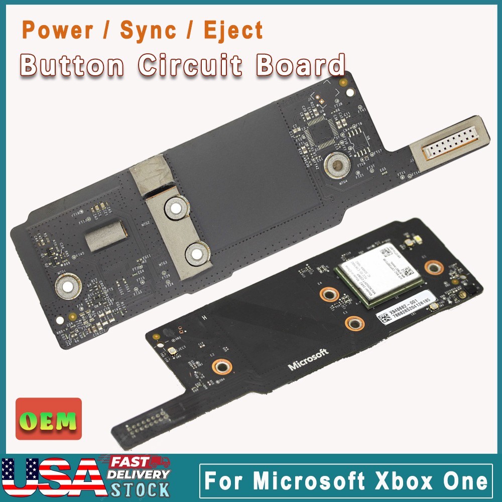 OEM Power/Eject/Sync Button RF Module Board Replacement For Microsoft Xbox One S