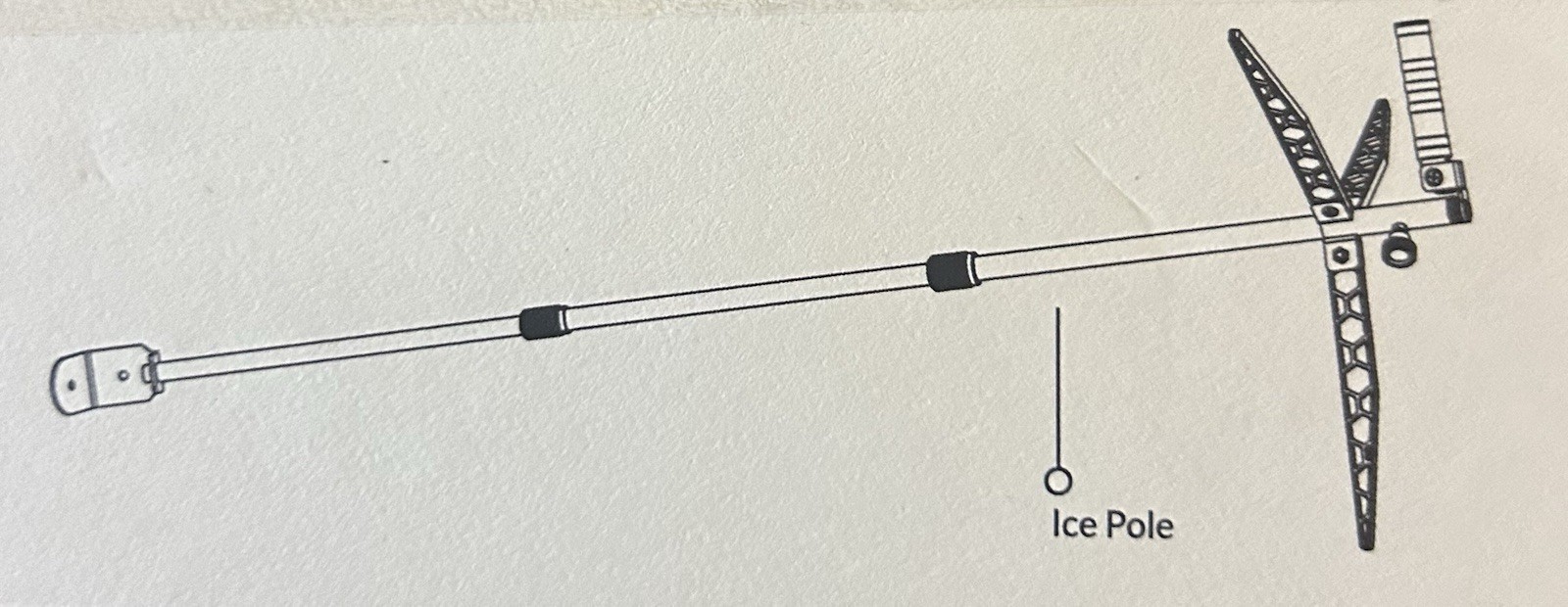 Lowrance Explorer Series Ice Transducer Pole 000-15955-001 Active Target Compati