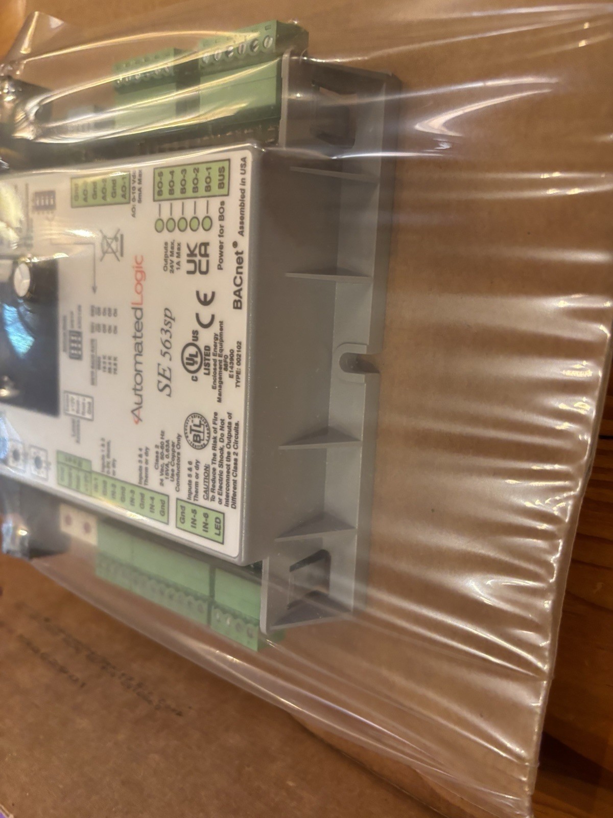 Automated Logic SE563SP BACnet Control Module HVAC Building Automation