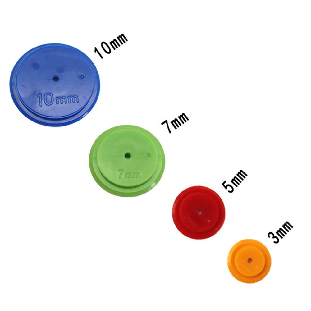4 Different Sizes Seam Admission Marker Set,Patchwork Tracing Wheel Circle Se...